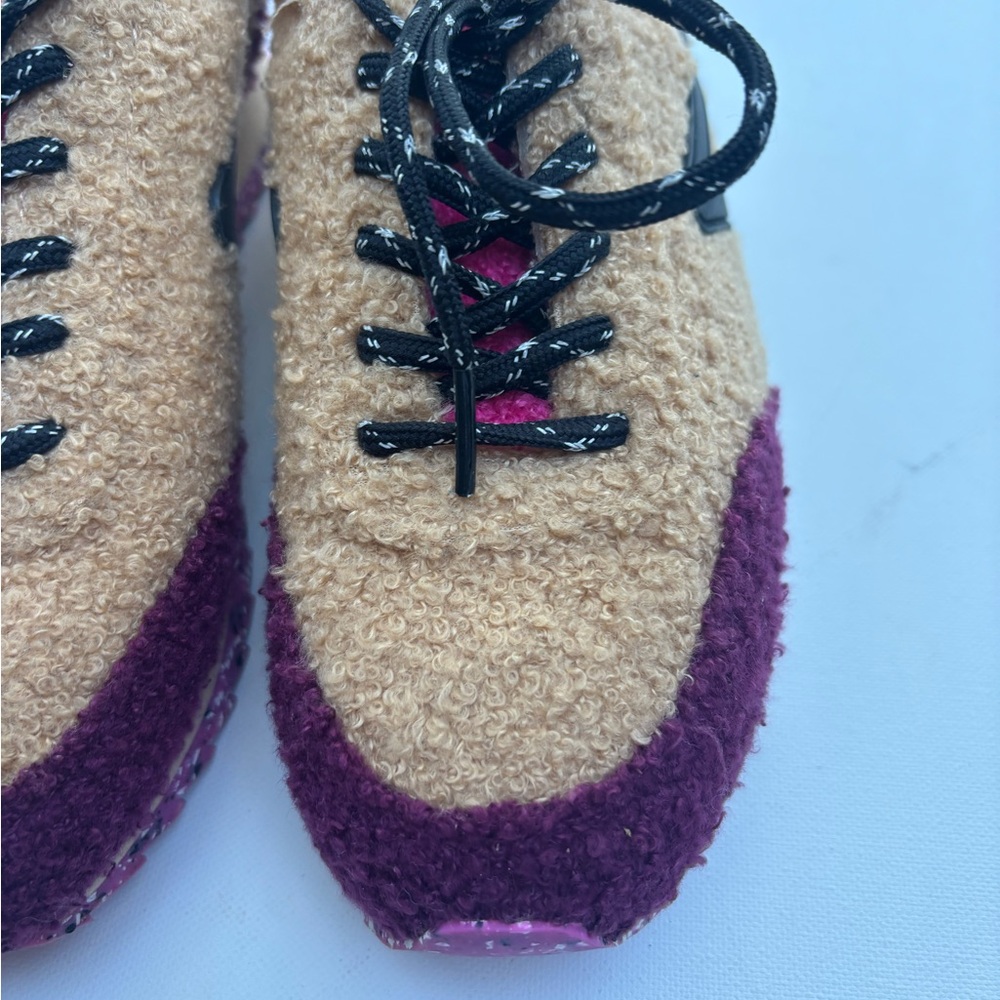 Rag and Bone Retro Runner Shearling Sherpa Sneakers - Picture 3 of 6